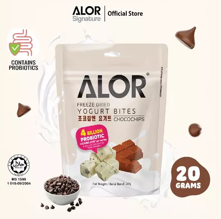 ALOR Freeze Dried Yogurt Bites CHOCOLATE