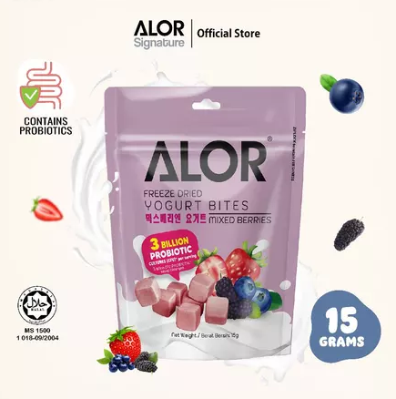 ALOR Freeze Dried Yogurt Bites MULTIBERRY