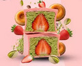 Dubai Chocolate Tom & Jerry Pistachio Kunafa (Strawberry) 75g/PCS